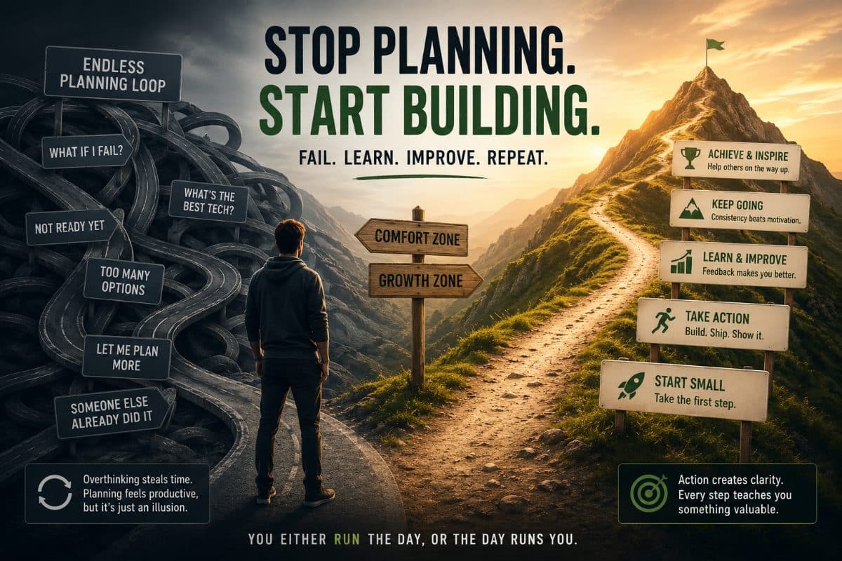 The Endless Planning Loop: A Lesson I Learned Over the Years